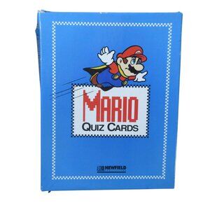 Vintage Super Mario Quiz Cards Set 18 Categories 364 Cards Newfield Publications